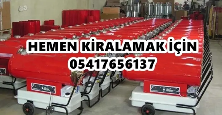 Nem Kurutma Isıtma Makinesi Kiralama Sivas ve Şanlıurfa ve Şırnak